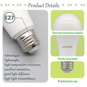 Lámpara LED de Alta Potencia A60 18W, Casquillo <span class=keywords><strong>E27</strong></span>, 3000K 4000K <span class=keywords><strong>6000K</strong></span> Seleccionables, 220-240V, IP20, Larga Vida Útil, Bombilla LED para Iluminación Interior del Hogar - Product Image 5