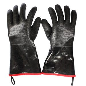 Guanti da Barbecue in Neoprene Resistenti ad Alte Temperature, Impermeabili e Ignifughi, 14/18 Pollici, per Grigliate e Cucina - Product Image 1