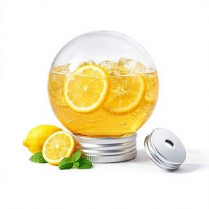 Bouteille transparente en PET DC400-28 de 400 ml, légère et durable, pour jus, thé, smoothies et sodas - Product Image 1