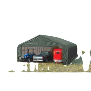 Auvent de voiture robuste avec cadre en acier galvanisé et toit en polycarbonate résistant aux UV pour la protection des véhicules en extérieur - Product Image 5