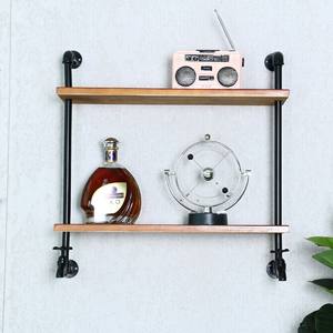 ชั้นวางของตกแต่งผนังทำจากโลหะชั้นวางของชั้นวางของชั้นวางของและชั้นวางของแบบลวดสีดำขายส่งออกแบบได้ตามต้องการ - Product Image 6