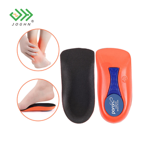 Hot Selling Anti Fatigue Height <strong>Increase</strong> Soft Pu Cushion Shock Absorbing Poron Arch Support Orthotic 3/4 Length Insoles Heel <strong>Pad</strong> - Product Image 1