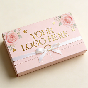Boîtes cadeaux personnalisées OEM pour demoiselles d'honneur, fermeture magnétique, doublure en éponge gaufrée pour invitations de <span class=keywords><strong>mariage</strong></span> - Papier rigide écologique - Product Image 3
