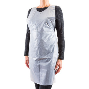 Delantal de Plástico Desechable Transparente de Polietileno LDPE para Cocina de Restaurante, Precio al por Mayor - Product Image 3