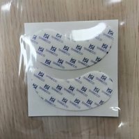 PDRN Hyaluronic Peptide Pereda Mata Lelah Patch Perawatan Kulit Bawah Mata Hidrogel Ringan OEM ODM Logo Kustom