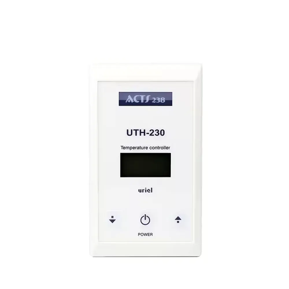 Msthermic UTH 230 ABS+PC Thermostat with Multi-gear Adjustable Heating Film Temperature Regulator Termostato