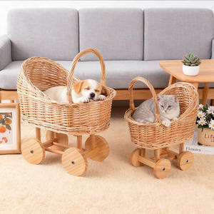 Cestas de Almacenamiento Tejidas a Mano con Cuerda de Papel, con Forma de Cochecito de Bebé, para Organizar Juguetes y Armarios - Product Image 3