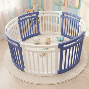 Ağır Hizmet Tipi Plastik Köpek Oyun Parkı İç Mekan Katlanabilir Evcil Hayvan Çiti Kalınlaştırılmış Güvenlik Bariyeri Köpekler Yavrular Toptan - Product Image 3