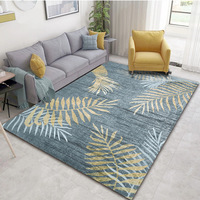 Tapis de salon et de chambre à coucher en polyester de haute qualité, style simple, avec une hauteur de poils moelleux, résistant aux taches, pour la cuisine