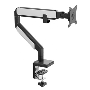Bras de moniteur à ressort à gaz Jiesheng TF1-1G de haute qualité, <span class=keywords><strong>support</strong></span> pour moniteur <span class=keywords><strong>PC</strong></span> de 15 kg, compatible avec les <span class=keywords><strong>écran</strong></span>s de 17 à 40 pouces, inclinaison/rotation/rotation à 360°, 75/100 mm en stock - Product Image 4