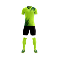 Maillot de football d'été style marocain 100% polyester respirant, tenue de match, uniforme d'équipe unisexe