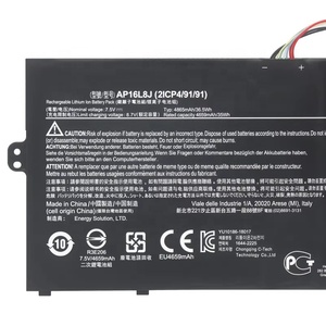 แบตเตอรี่แล็ปท็อป AP16L8J AP16L5J สำหรับ <span class=keywords><strong>ACER</strong></span> N17W3 N17H2 <span class=keywords><strong>SP111</strong></span>-<span class=keywords><strong>32N</strong></span> S5-571 SF514-52 SF514-52T 7.5V 36.5WH - Product Image 3