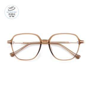 Monturas de Gafas para Mujer, Rectangulares, Lentes de Resina TR90, Anti Luz Azul, para Miopía, Estudiantes, Origen Danyang - Product Image 4