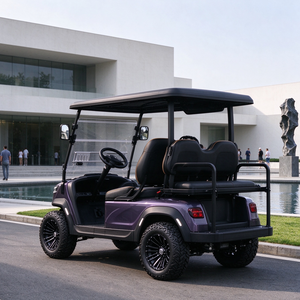 Carrito de Golf Todoterreno para 4 Personas, Batería de Litio de 48V, Largo Alcance, Carrito de Golf Eléctrico para Resort de Golf - Product Image 1