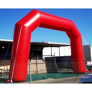 Arco Pubblicitario Gonfiabile Personalizzabile con Logo, Portatile e Leggero, Gonfiaggio Rapido in 2 Minuti con Picchetti per Eventi Sportivi e Fiere - Product Image 1