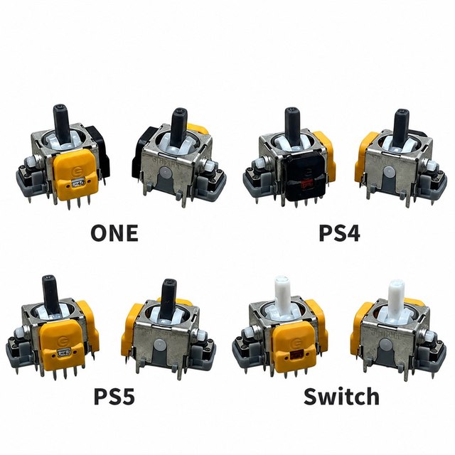 Hall Effect Joystick Replacement Analog Sensor Module for PS5 PS4 Xbox Controllers 3D Thumb Stick Rocker Repair Part