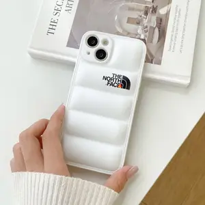 Großhandel Handy-Abdeckung Die North Face Phone Cover Puffer Handy hülle für iPhone 14 Pro 12 13 14