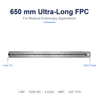 Caméra à micro-lentille ultra-compacte pour l'intégration flexible en endoscopie et cystoscopie 140 °   Vidéo HD FOV