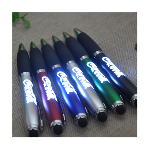 Khuyến Mại Nóng Khuyến Mại Quà Tặng Đa Chức Năng Led <span class=keywords><strong>Flash</strong></span> Light Stylus Pen Với Keychain Và Người Giữ Điện Thoại - Product Image 1