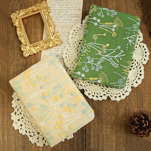 Buku catatan harian sampul keras kain Linen <span class=keywords><strong>Notebook</strong></span> jurnal A5 B5 Logo kustom - Product Image 5