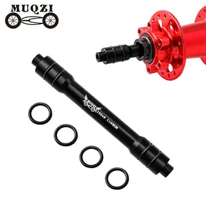 MUQZI热卖自行车车轴桶轴轮毂适配器15转9 100毫米铝合金快速释放转换轴