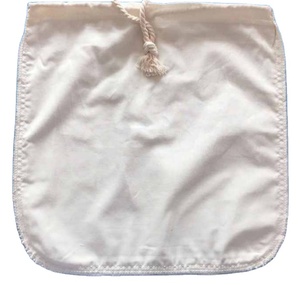 Sac à lait de noix de chanvre 100% biologique réutilisable durable écologique filtre à mailles fines pour la cuisine lait végétalien - Product Image 2