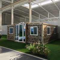 Vente directe usine – Maison conteneur préfabriquée de luxe moderne, mobile et extensible, fabrication professionnelle sur mesure