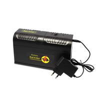 Piège à rats et souris électrique sans évasion pour petits animaux SAIJZEK. Boîtier rechargeable OEM/OEM de nouvelle conception, haute efficacité, 6000-8000V