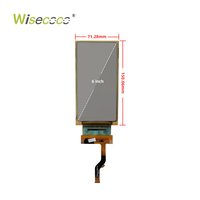 Pantalla OLED Flexible Original de 6'' con Resolución 2K, MIPI-DSI, Curva de 360 Grados, Pantalla AMOLED Flexible de 6 Pulgadas para Productos Inteligentes