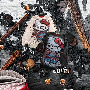 Sudadera con Capucha de Manga Larga con Estampado de Dibujos Animados para Mujer, Cuello Alto, Informal, Antiencogimiento, Transpirable, Ecológica - Product Image 3