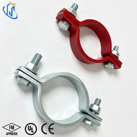 Support de fixation de tuyaux sismiques certifié UL FM UTT60 pour systèmes CVC et fixation de conduites d'incendie sur profilés de fixation