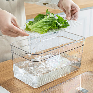 Keep Your <b>Kitchen</b> <b>Tidy</b> with Transparent Refrigerator Storage Organizers - Product Image 4