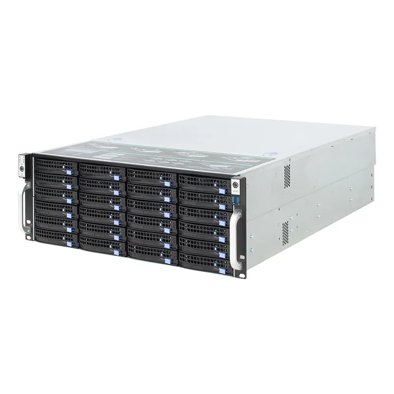 OEM ODM 4U 36Bay Rack Mount Hot Swap NAS Huge Data Storage Server PC Case Chassis Enclosure Box with 6Gb SAS expander backplane