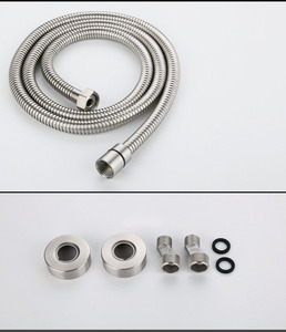 Hochwertige 304 Edelstahl-Duschsäule Rostbeständig Einzel-Keramik für Warm- und Kaltwasser Regenmuster - für Hotels - Product Image 3