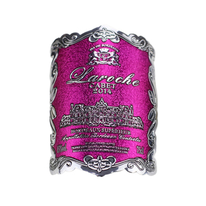 Không Thấm Nước Sang Trọng Tự Dính Rượu Vang Thương Hiệu Logo Kim Loại Nhãn Dập Nổi Tùy Chỉnh Thiết Kế Rượu Vang Dập Nổi Kim Loại Thủ Công Mỹ Nghệ - Product Image 5