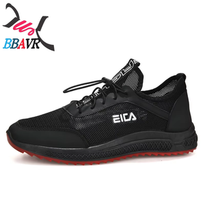 Venta al por Mayor de Zapatos Deportivos Casuales de Malla Tejida para Hombre, Zapatillas Transpirables - Product Image 3