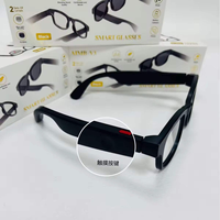 Lunettes Intelligentes AI AIMB-V3 Légères pour Hommes et Femmes, Casque Audio Sans Fil, Écouteurs Intégrés, Lunettes de Soleil Connectées