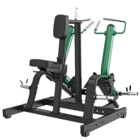 Machine à fessiers à charge libre haut de gamme avec structure à levier ergonomique, équipement d'entraînement commercial pour fessiers, directement de l'usine