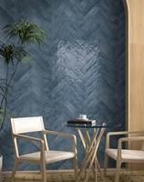 Carreaux de porcelaine série Amzaon 68x280mm, épaisseur 8mm, finition brillante, imitation pierre, texture, carreaux muraux et de sol, design moderne