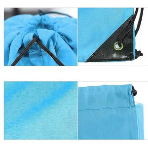 BSCI personnalisé écologique grande taille Nylon cordon sport sac à dos étanche voyage Polyester doublure élégant à la mode - Product Image 3