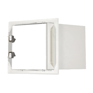 Fengze taille personnalisée 0.9mm Zintec acier poudre revêtement profil plafond mur trappe Inspection porte panneau d'accès avec poussoir - Product Image 1