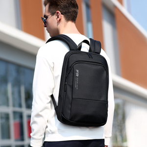 FENRUIEN Nouveaux sacs tendance Sac à dos léger coréen <span class=keywords><strong>Pochette</strong></span> Homme Sac pour ordinateur portable <span class=keywords><strong>15</strong></span>,<span class=keywords><strong>6</strong></span> pouces Bureau Mochilas De Laptop Imperméable - Product Image 1