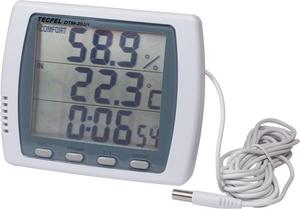 TECPEL DTM-303H <b>Temperature</b> <b>Controller</b> Thermocouple Thermometer Digital Hygrometer Large Display -10C~50C/F Range COMFORT - Product Image 4