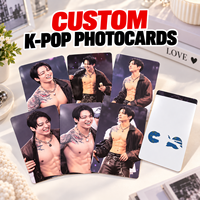 Cartes photo personnalisées Bangtan Boys Kpop, cartes à collectionner d'idoles, impression recto-verso, ensemble de cartes photo à collectionner pour les fans, événements, cadeaux