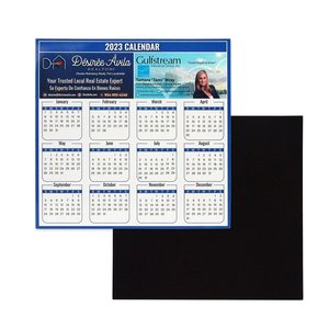 Custom Advertisement Business Card Magnet 2026 Magnetic Calendar Promotional Gifts Business Card Paper Fridge Magnet
