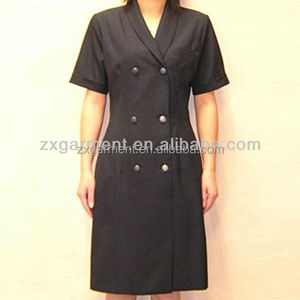 Ensembles uniformes personnalisés unifiés pour agents de bord, hôtesse de l'air, ensembles d'uniformes habillés pour femmes - Product Image 4