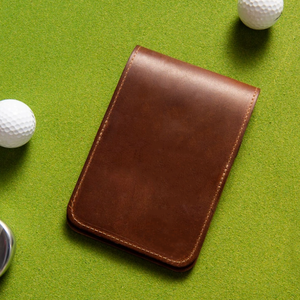 Porta Scorecard da <span class=keywords><strong>Golf</strong></span> in Pelle con Custodia per Penna, Astuccio Portatile in Vera Pelle per Libretto Punteggio, Regalo per Giocatori <span class=keywords><strong>di</strong></span> <span class=keywords><strong>Golf</strong></span> - Product Image 4