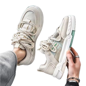 Chaussures de course de luxe pour hommes et femmes, de haute qualité, de marque de mode originale, chaussures décontractées, lacets, semelle épaisse, baskets augmentant la taille - Product Image 1