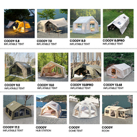Ensemble de badges Coody mignons et bon marché, autocollants Coody pour le camping, fabriqués avec un dos magnétique