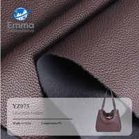 Cuir artificiel gaufré grain de galet épais 1,3 mm, imitation coton polaire, toucher peau, rouleau de protéines pour sacs et accessoires 973